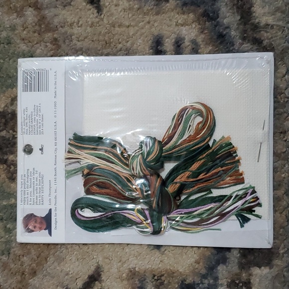 Designs For The Needle Counted Cross Stitch Kit Eagle Heirloom Treasure 1993 Vtg - Picture 4 of 7